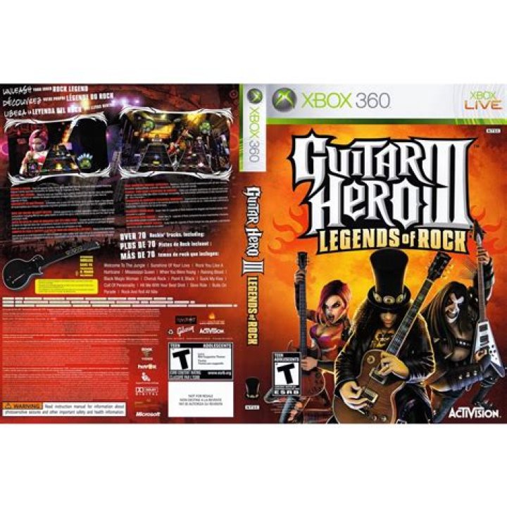 Guitar Hero II Xbox360 Cheats