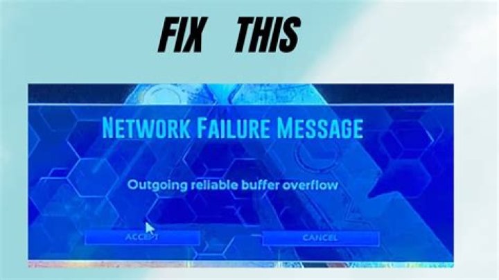 Atlas Network Failure Message - Is There a Fix?