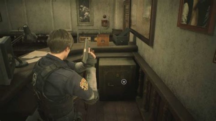 Resident Evil 2 remake Waiting Room safe code