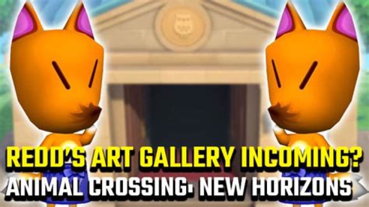 Animal Crossing: New Horizons Redd | Art gallery incoming?
