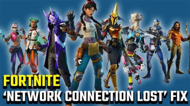 Fortnite 'Network Connection Lost' error fix