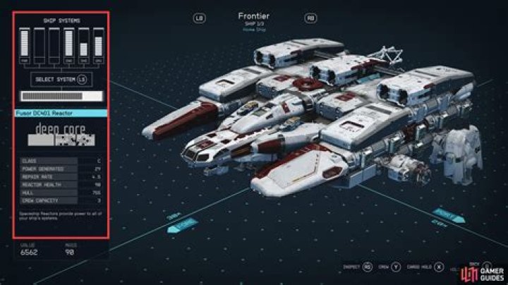 Starfield: How to Upgrade Reactor and Get More Ship Power