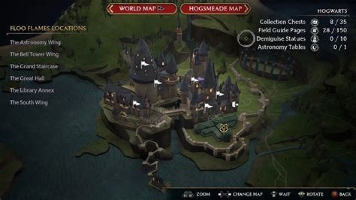 All Demiguise Statue Locations in Hogwarts Legacy