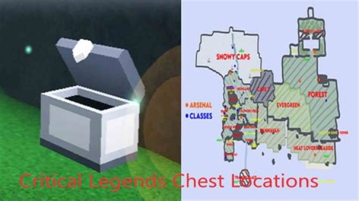 All Roblox Critical Legends Chest Locations