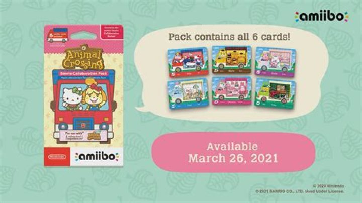 
Animal Crossing New Horizons – Where To Get Sanrio Amiibo Cards