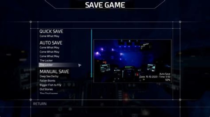 
Aquanox: How to Save