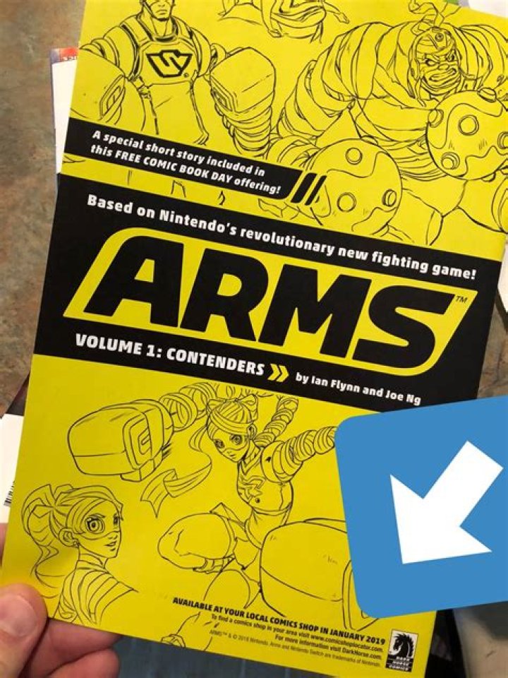 
ARMS Graphic Novel Coming in 2018