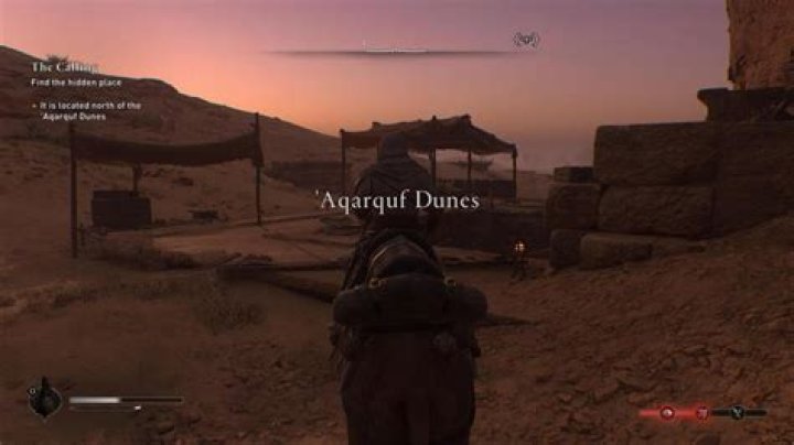 Assassin's Creed Mirage The Calling: Where is the Hidden Place North of Aqarquf Dunes?