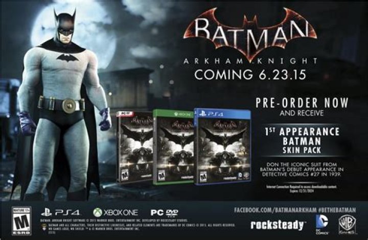 
Batman: Arkham City Pre-order Bonuses Announced