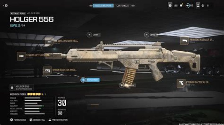 Best Holger 556 Zombies Loadout in Modern Warfare 3