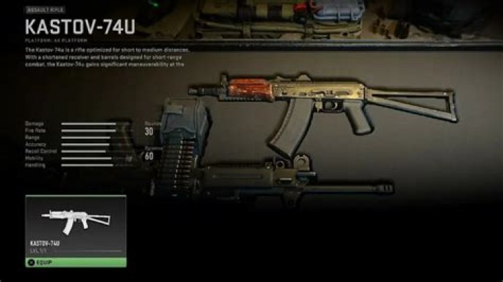 Best Kastov-74u Build in Modern Warfare 2: Attachments, Loadout, and Class Setup
