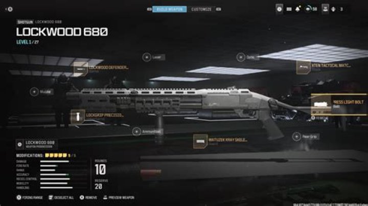 Best Lockwood 680 Zombies Loadout in Modern Warfare 3