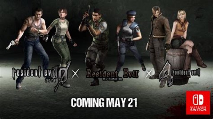 
Capcom Announces Date for Three Resident Evil Games on Switch