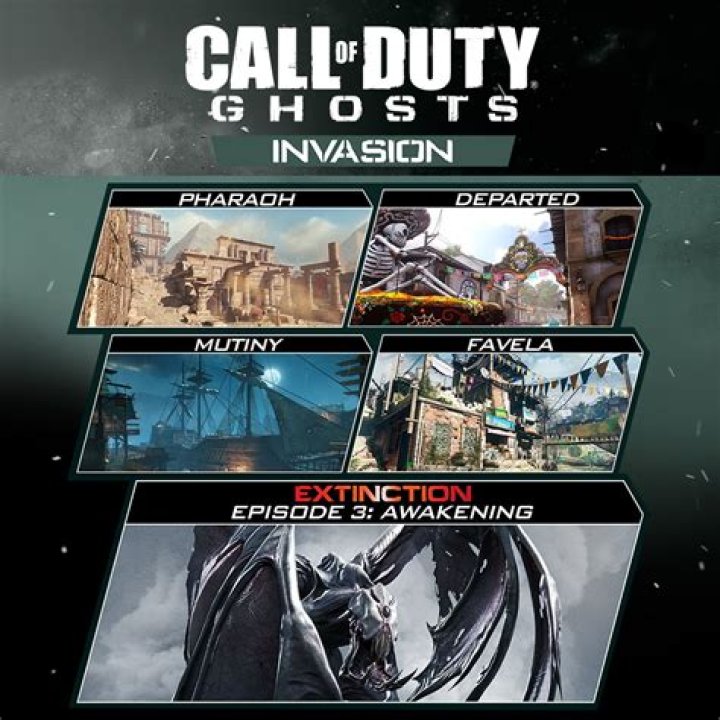
COD: Ghosts Invasion DLC coming on 6/3 with Favela, Awakening and more