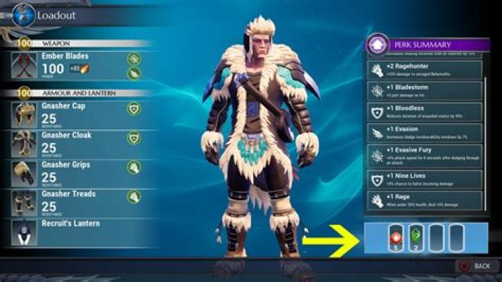 
Dauntless How to Equip Blitz Tonic and Use Consumables in Loadout