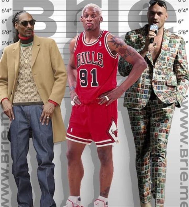 Dennis Rodman Height