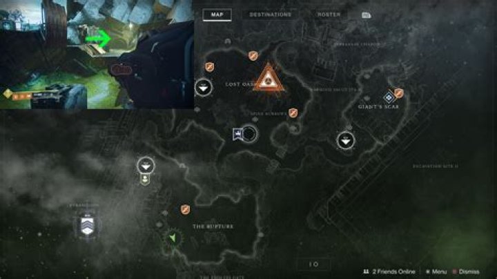 
Destiny 2 Imperial Treasure Map — Endless Gate Location on IO