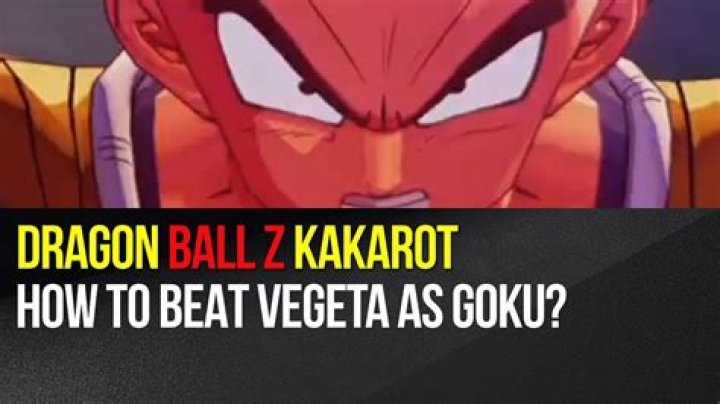 
Dragon Ball Z: Kakarot – How To Beat Vegeta As Goku