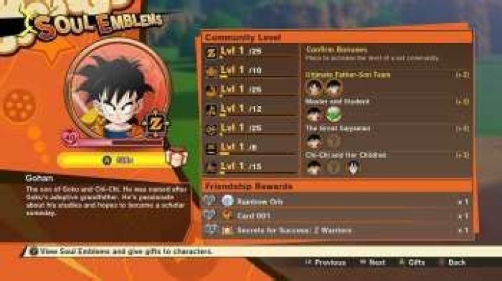 
Dragon Ball Z: Kakarot – How To Use Gifts