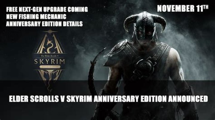 
Elder Scrolls V: Skyrim Anniversary Edition Announced