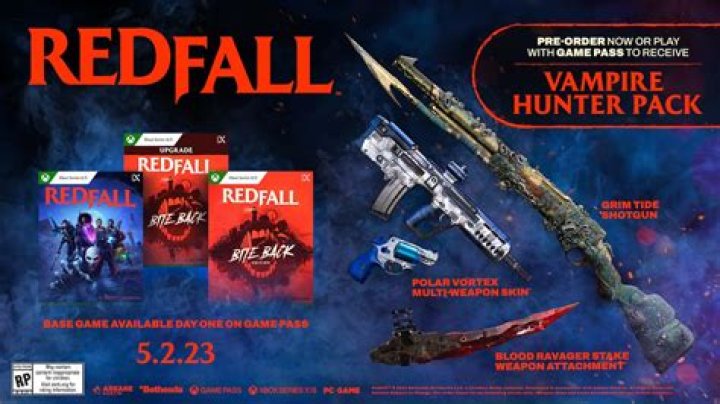 Everything included in the Redfall Vampire Hunter Pack