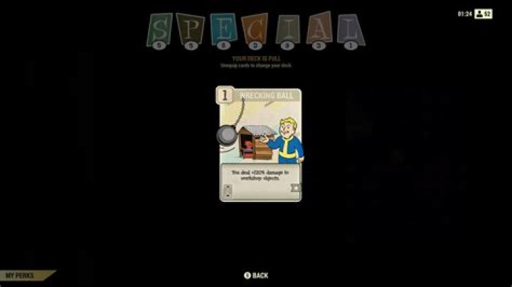 
Fallout 76 Nuclear Winter How to Equip Special Perks and Get New Ones