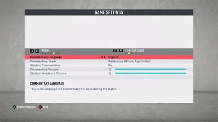 
FIFA 20: How To Change Language