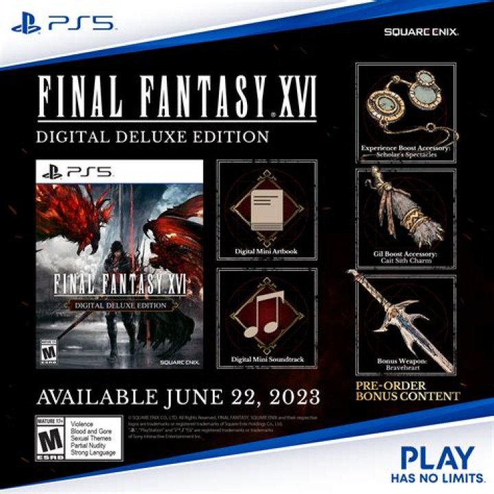 
Final Fantasy XV Deluxe And Ultimate Collector’s Editions Revealed