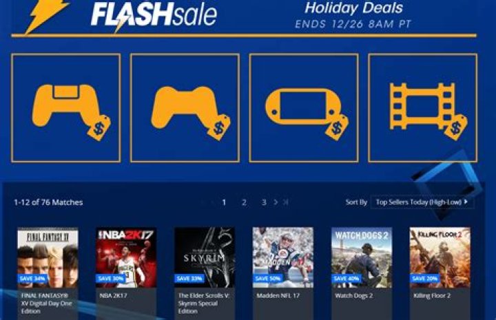 
Final PlayStation Store Flash Sale Of Year Hits Just In Time For Christmas