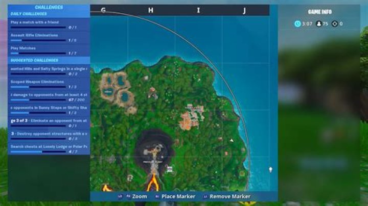 
Fortnite Fortbyte #88 – Found Somewhere Within Map Location J3