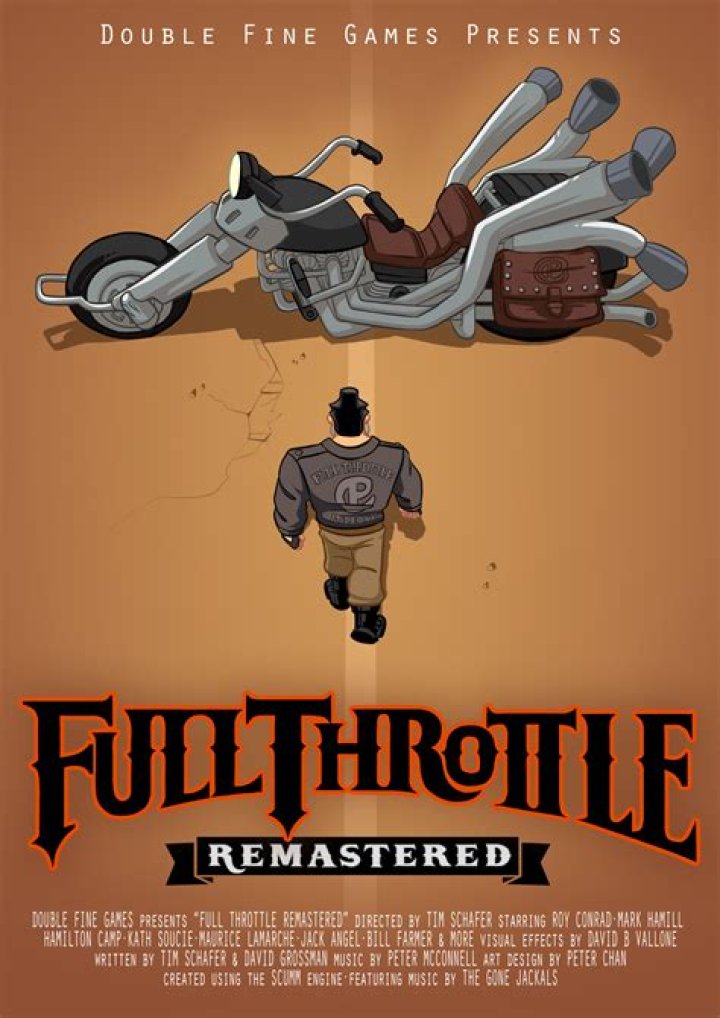 
Full Throttle Remastered Shown Off In New PSX Trailer
