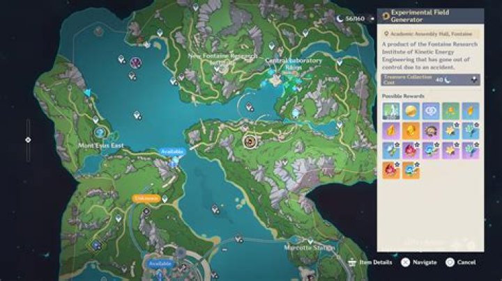 Genshin Impact Experimental Field Generator Boss Location & Rewards