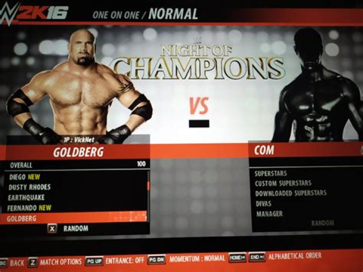 
Goldberg Wants In On WWE 2K16?