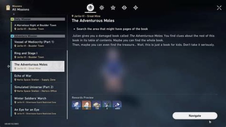 Honkai Star Rail Adventurous Moles Guide: All Page Locations