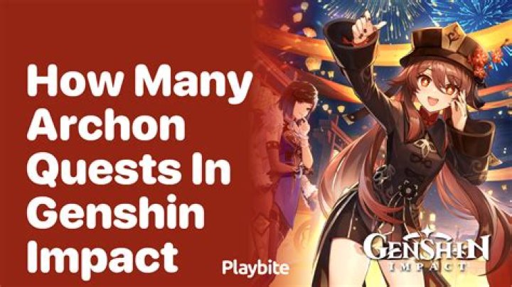 How Many Archon Quests are in Genshin Impact?
