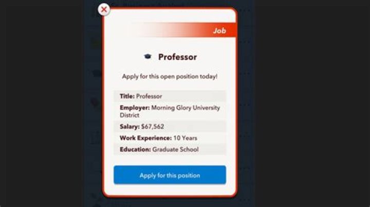 How to Become a Professor in BitLife
