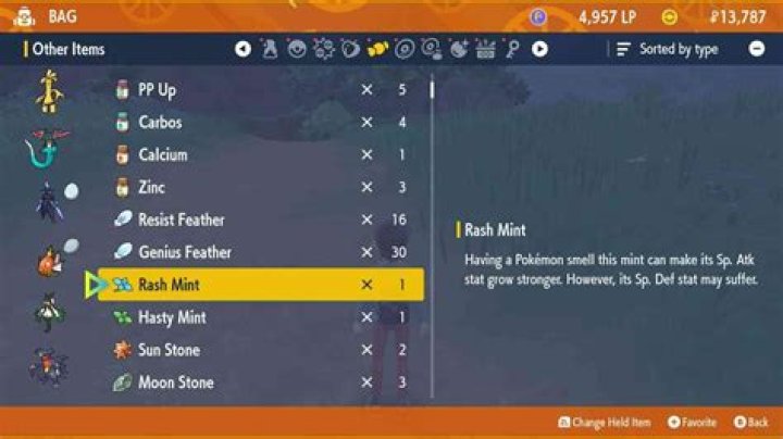 How to Change Nature in Pokemon Scarlet and Violet