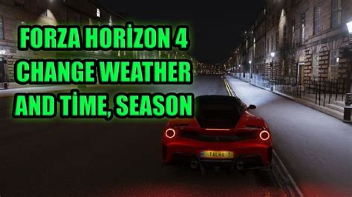 
How to Change Weather/Seasons in Forza Horizon 4