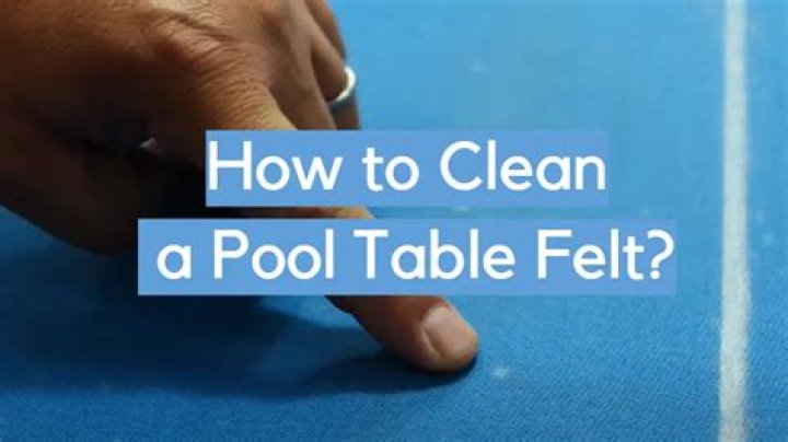 How to Clean a Pool Table: A Comprehensive Guide