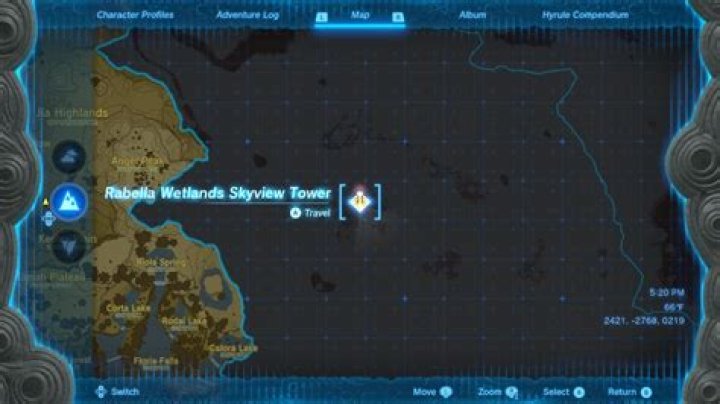 How to Destroy the Rabella Wetlands Skyview Tower Thorns in Zelda Tears of the Kingdom