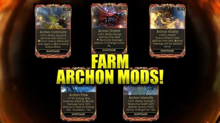 How to Get Archon Mods in Warframe
