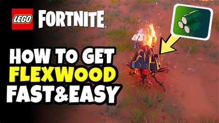 How to Get Flexwood in LEGO Fortnite