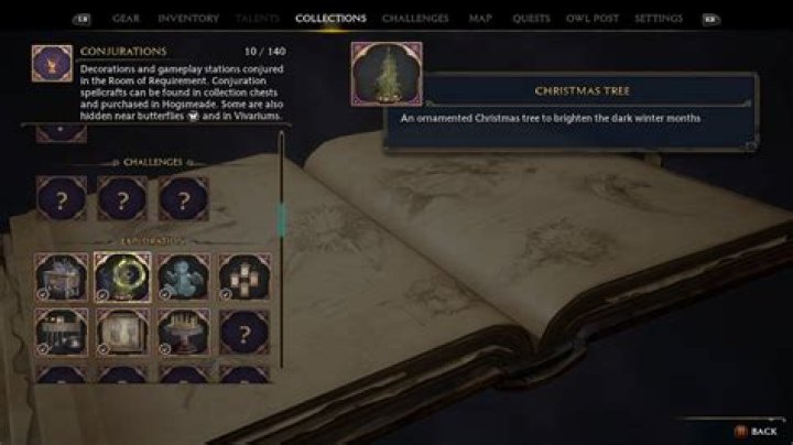 How to Get the Christmas Tree Spellcraft in Hogwarts Legacy