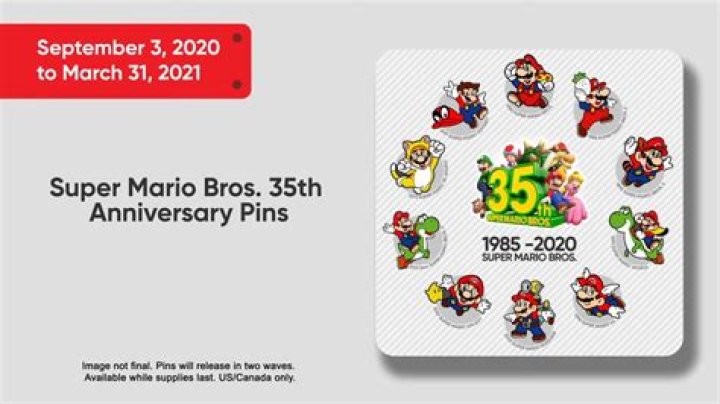 
How to Get the Super Mario Bros. 35th Anniversary Pins