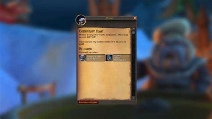 How to Participate in the Community Feast (Soup) in World of Warcraft: Dragonflight