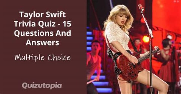 How to submit answers to the Taylor Swift 1989 Vault quiz