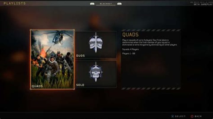 
How to Switch to Solo, Quads, or Duos in Call of Duty Blackout Battle Royale