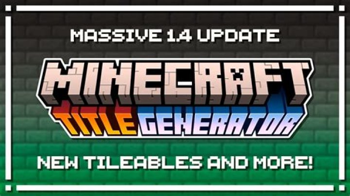 
Minecraft Title Update 14 for Xbox releases today, PlayStation later
