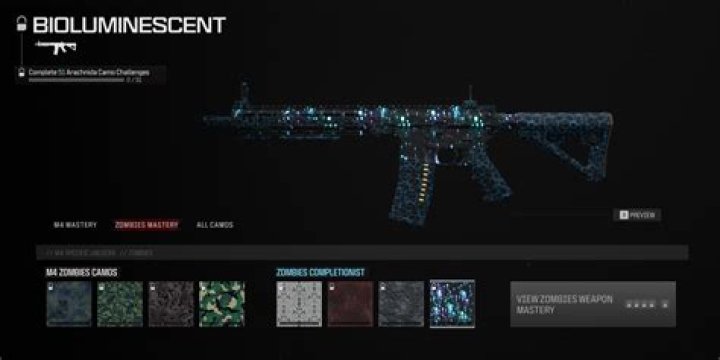 MW3 Zombies Mastery Camo Guide: How to Get Bioluminescent, Borealis, and More
