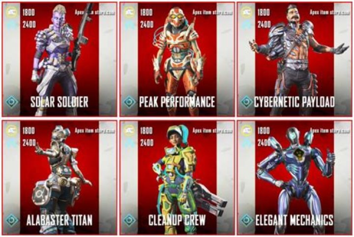 
New Apex Legends Evolution Collection Event Skins: Octane, Wraith, Pathfinder, and More
